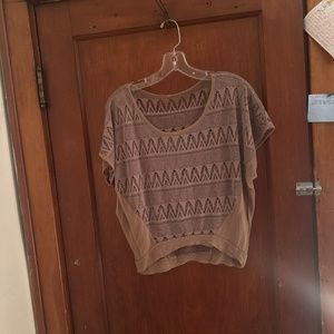 Dress see through blouse